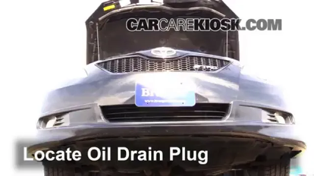 2007 Toyota Camry LE 3.5L V6 Aceite Cambiar aceite y filtro de aceite